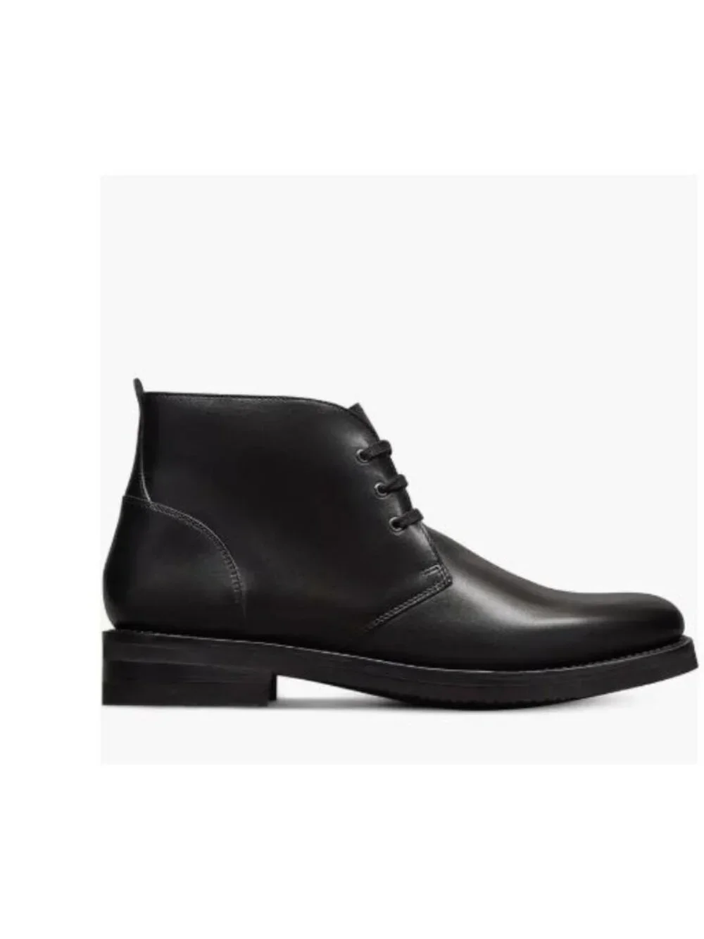 Allen Edmonds Mens Black Leather Donovan Lace Up Chukka Boot Sz 8 D New